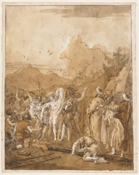 El Despojo de Cristo, c. 1785-1790