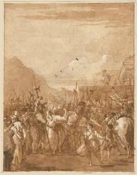 La despedida de los santos Pedro y Pablo