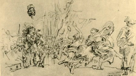 El triunfo de David, c1759