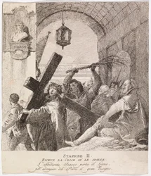 Via crucis - Estación II. Jesús toma su cruz