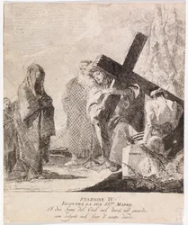 Via crucis - Estación IV. Jesús encuentra a su Madre