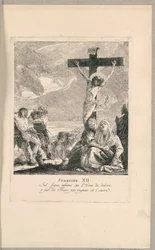 Vía crucis - Estación XII, La Crucifixión