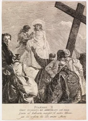 Vía crucis - Estación X. Jesús es despojado de sus vestiduras
