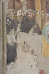 Crucifixión, 1495 (detalle)