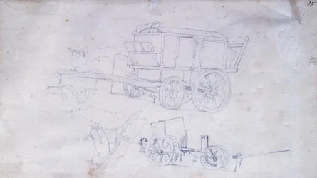 Dos carros y dos soldados