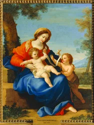 La Virgen y el Niño con el joven San Juan Bautista