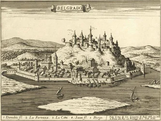Castillo de Belgrado (Giovanni Giacomo De Rossi, 1683)
