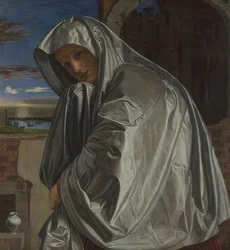 María Magdalena en camino a la tumba de Cristo. Hacia 1535-40
