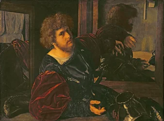 Retrato de Bernardo di Salla (óleo sobre tabla)