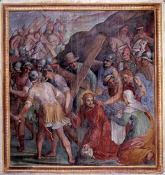 Pasión de Cristo: La Caída en el Camino al Calvario