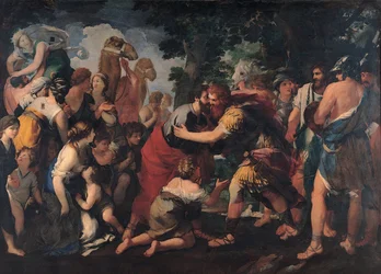 Encuentro entre Esaú y Jacob, 1636-1641
