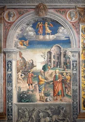 Fresco de Giovanni Maria Falconetto (1468-1535), Sala del Zodiaco, Palazzo D