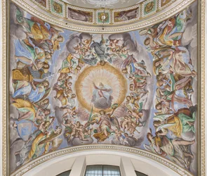 Dios en Gloria y ángeles músicos, 1616