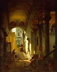 El boticario de un claustro