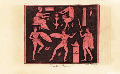 Danza Pírrica, antigua danza de guerra griega