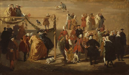 Festival en Piazza Navona, 1729