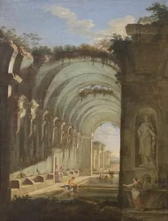 Ruinas con termas