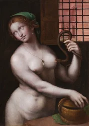 Cleopatra, c.1515 (óleo sobre tabla)
