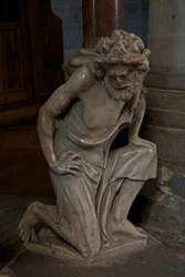 El púlpito en la Iglesia de Sant