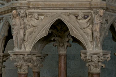 El púlpito en la iglesia de Sant