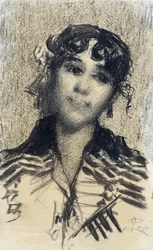 Cabeza de mujer
