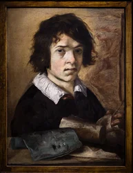 Retrato de un joven dibujante
