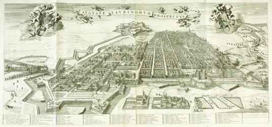 Vista de Turín, 1672