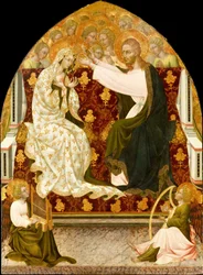 Coronación de la Virgen, ca. 1455.