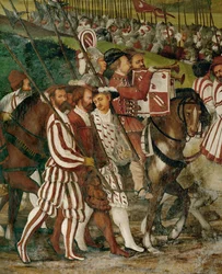 Asistentes a pie (fresco)