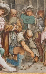 Central Ave, Quinto Tramo Sur, Flagelación de Cristo, Jerome Romanino