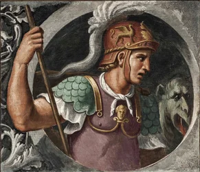 San Jorge. Tamaño: 78x91, Pinacoteca Nazionale, Ferrara
