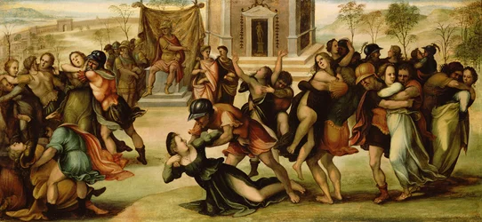 El rapto de las sabinas, c.1520