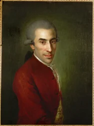 Ignaz von Born, amigo y mecenas de W. A. Mozart (óleo sobre lienzo)