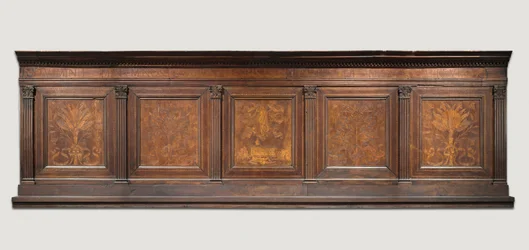 Panelado superior de un armario de sacristía, c. 1460-1475