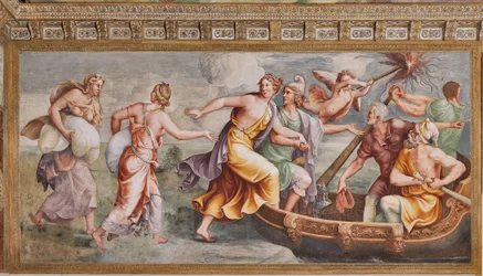 El rapto de Helena, El Caballo de Troya, Sala de Troya