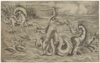 Hércules lucha con Acheloüs