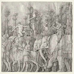 Los Triunfos de César: Los Elefantes
