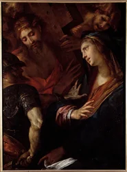 Jesús y la Virgen María