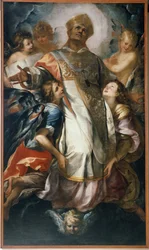 San Carlos Borromeo en Gloria