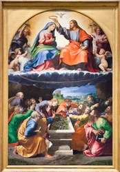 Coronación de la Virgen, o Madonna de Monteluce, hacia 1525