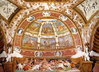 Cámara de las Águilas, Palacio del Te, Mantua, Italia