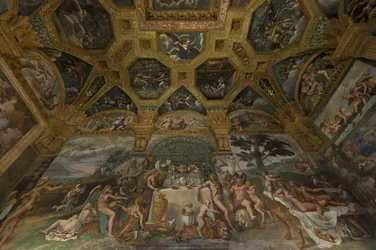 Detalle del fresco de la Cámara de Amor y Psique, 1526-1534