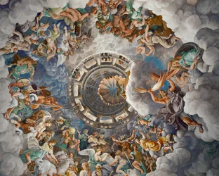 Olimpo, sede de los dioses (fresco)