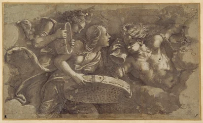 La Vestal Tuccia con el tamiz