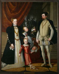 Emperador Maximiliano II (óleo sobre lienzo)