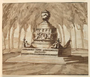 Monumento sepulcral para el poeta Pietro Chiari