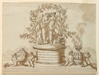 Monumento sepulcral para el escritor Vecei