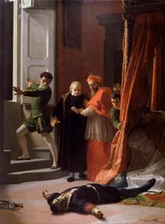 Muerte del duque de Florencia Alessandro de