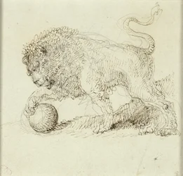 León con pelota