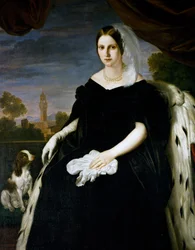 Retrato de la Princesa María Antonia de las Dos Sicilias